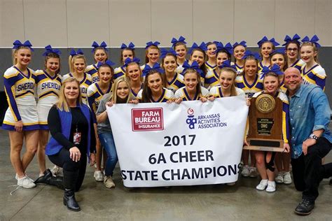 The best gifs for carly carrigan. Sheridan cheerleaders win third consecutive state title