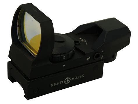 Sightmark Sure Shot Reflex Red Dot Sight 30mm Tube 1x 4 Pattern Dot
