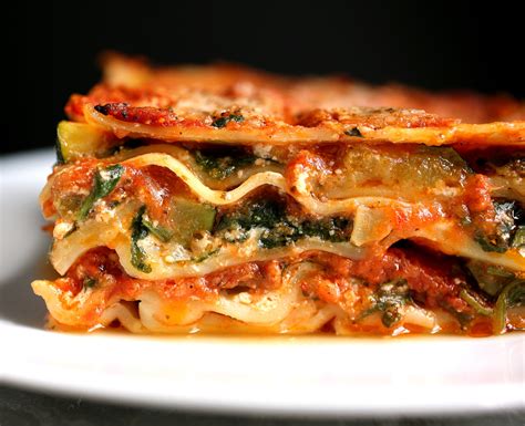 Lasagna With Steamed Spinach And Roasted Zucchini The New York Times