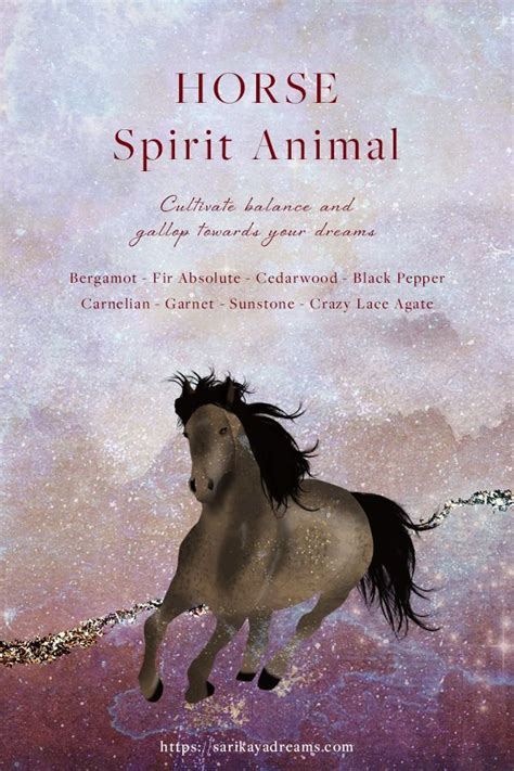 Horse Spirit Animal Mystic Muse Horse Spirit Animal Spirit Animal