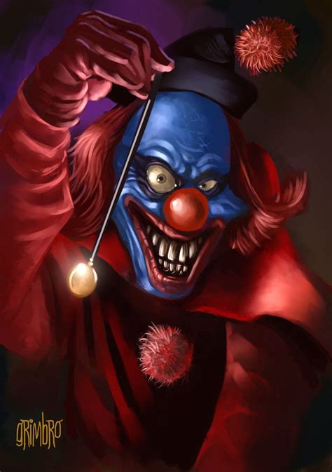 Scooby Doo Monster Ghost Clown By Grimbro Evil Clown Pictures Clown