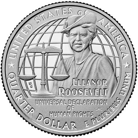 Eleanor Roosevelt Quarter American Women Quarters U S Mint