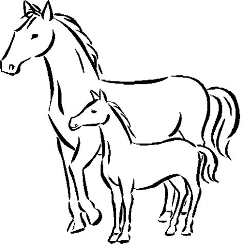 Printable horse coloring page to print and color for free : Horse Coloring Pages 2 | Coloring Pages To Print