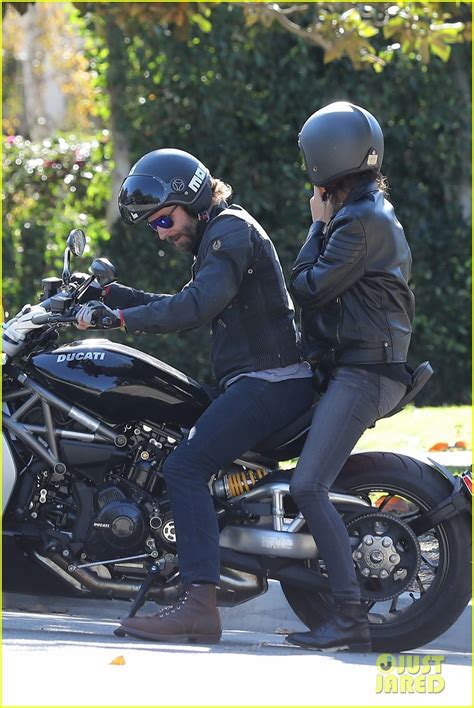 Bradley Cooper Goes For Motorcycle Ride With Irina Shayk Photo