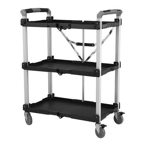 Folding Collapsible Service Cart XL, 300lb. Capacity – Pack-N-Roll