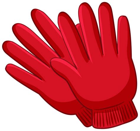 Red Gloves Vector Art Icons And Graphics For Free Download