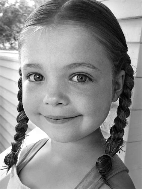 Free 6 Year Old Girl With Braids Stock Photo