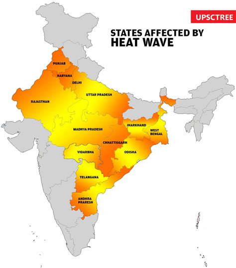 Geography Heat Wave In India Imd Upsctree