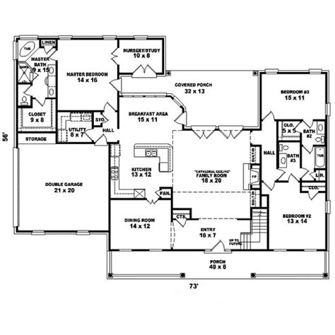 Greenshire Cape Cod Home Plan 087d 1652 House Plans And More