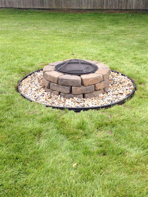 Prior to doing any changes, lay out the bricks how you would like them. Fire pit DIY project -- less than $100 (excludes fire pit ...