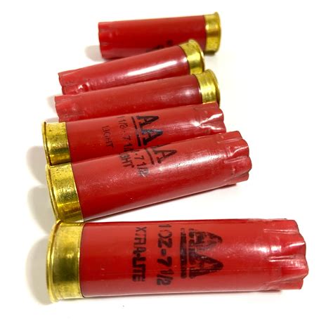Red Used Shotgun Shells Winchester Aa 12ga Hulls Empty 12 Gauge Used