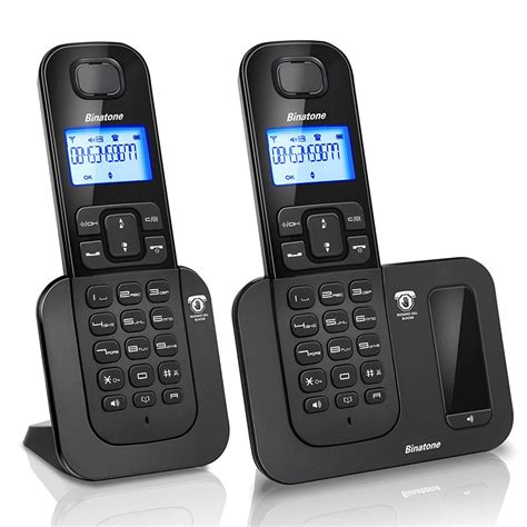 Binatone Shield 6015 Twin Dect Cordless Phone With Answering Machine