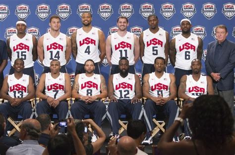 Team Usa Basketball 2012 Mens Schedule For London Olympics Us