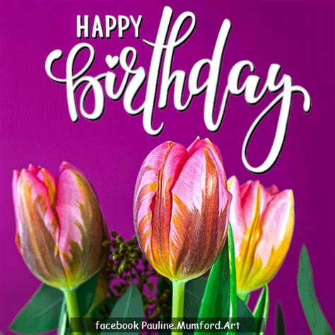 We wish that whatever you want in life comes to you just the way you imagined it or even better. Say Happy Birthday With Tulips. Free Flowers eCards ...