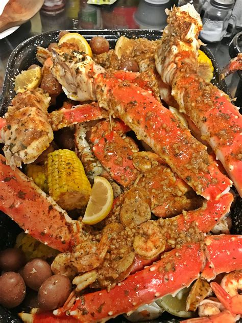 My Cajunlemon Garlic Crab Boil🦀🍤🍋 Seafood Boil Recipes Food Dishes