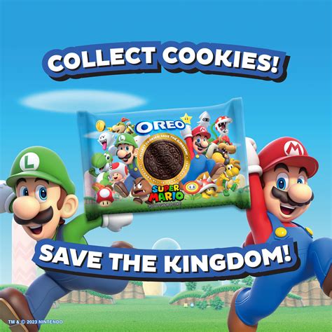 Super Mario Oreo Chocolate Sandwich Cookies
