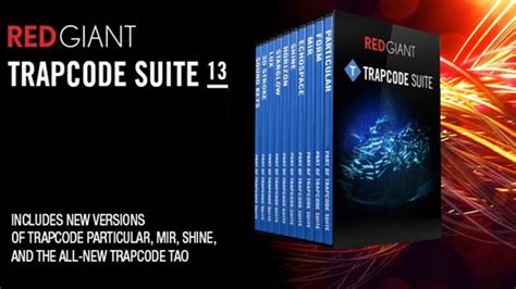 Red Giant Trapcode Suite 13 Price 39995