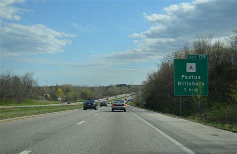 Interstate 55 South Jefferson County Aaroads Missouri