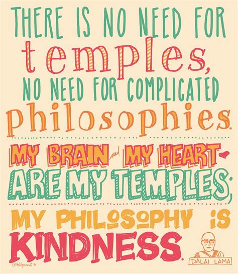 My Philosophy Is Kindness Dalai Lama Quote In 2020 Inspirational