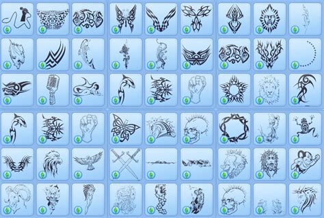 My Sims 3 Blog Custom Tattoos By Fourtseven