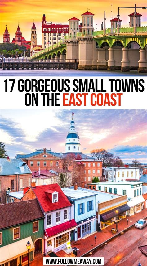 17 Cutest Small Towns On The East Coast Usa In 2022 East Coast