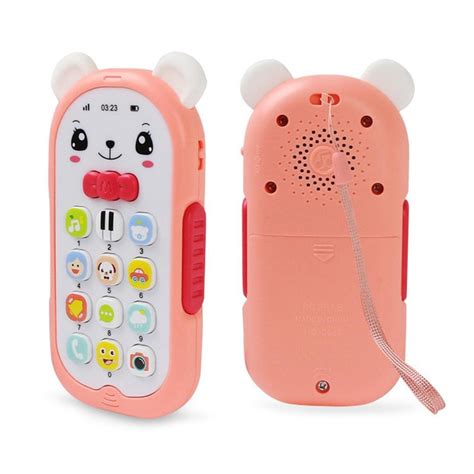 Baby Phone Toy Mobile Telephone Early Educational Learning Kids Ts