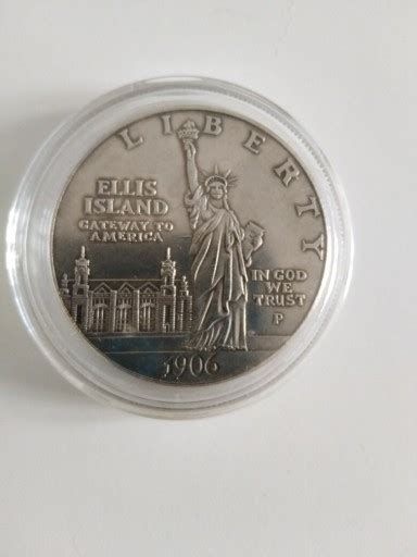One Dollar Liberty 1906 R Ellis Island Sosnowiec Kup Teraz Na