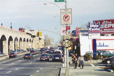 Queens Boulevard At 43rd Street In Sunnyside New York