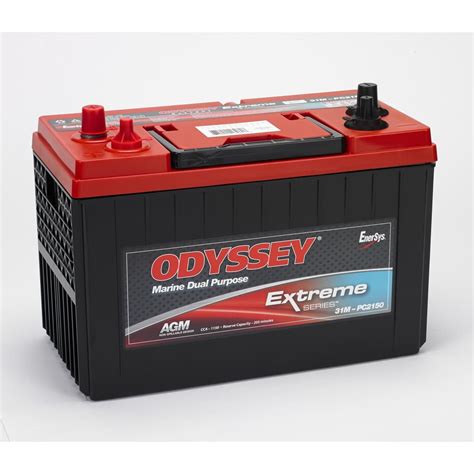 Odyssey Extreme Series 31m Pc2150t M Group Size 31 Deep Cycle Battery