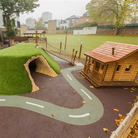 Thomass Battersea School Playground Outdoor Play Areas Kids Indoor