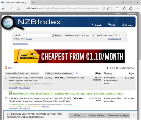 Usenet Suchmaschinen Nzb Suche Usenet Search Prepaid Usenetde