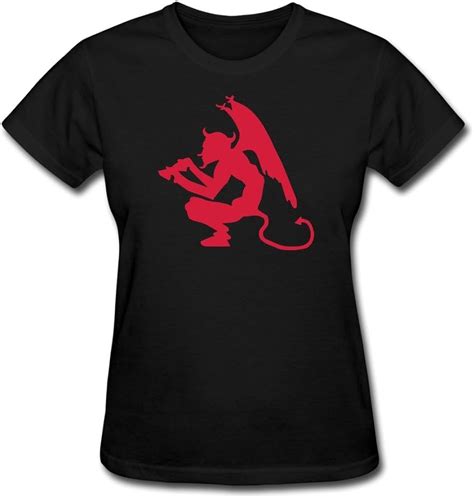 Devilish Devil T Shirts For Womens Clothing