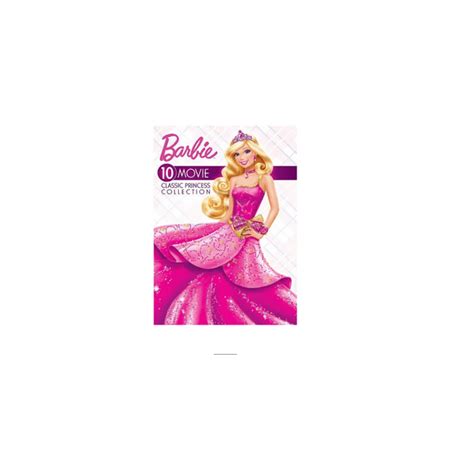 Universal Studios Home Video Barbie 10 Movie Classic Princess Coll Dvd