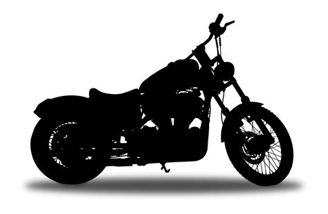 Silhouette Motorcycle Clipart Free Stock Photo Public Domain Pictures