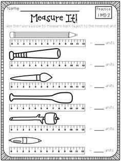 My older preschooler and first grader enjoyed these coin pattern strips. 2nd Grade Measurement - Worksheets, Lessons, and ...