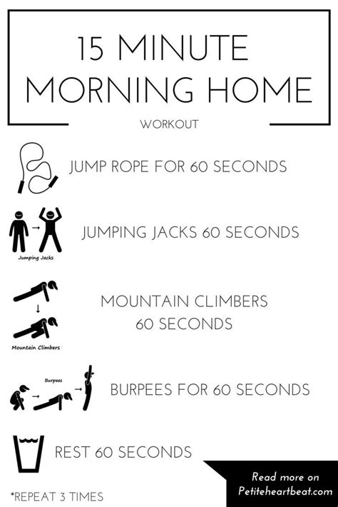 Best Morning Workouts At Home In 2020 Cardio Workout At Home Morning