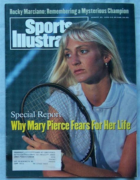 Mary Pierce Tennis 1993 Sports Illustrated Mary Pierce Sports Illustrated Sports