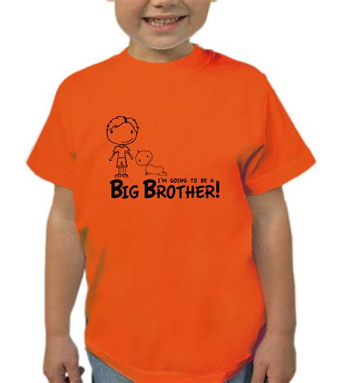 Childrens Im Going To Be A Big Brother T Shirt Birthday Tshirt Boys