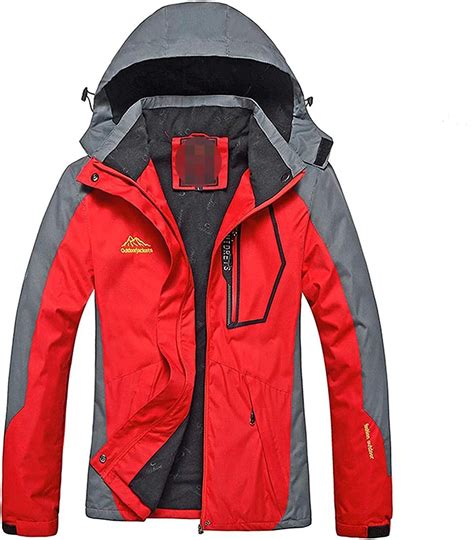 Mens Waterproof Ski Jacket Mountain Winter Warm Snow Coat Windbreaker