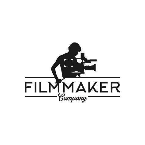 Cameraman Logo For Filmmaking Production Inspiration Design Vector Art At Vecteezy