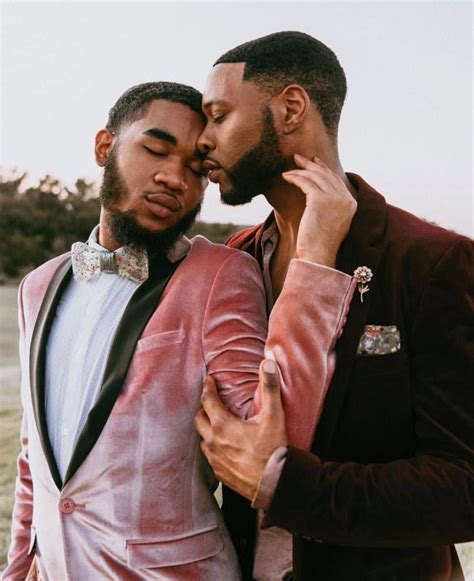 black gay men wedding inspiration black men wedding fashion looks black love black is