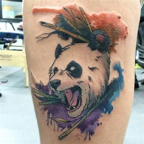 Pin By Sabrina Joana Stancovich On Tattoos Panda Tattoo Animal