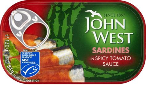 John West Sardines In Brine 120g John West Kosher Food Direct To Your Door