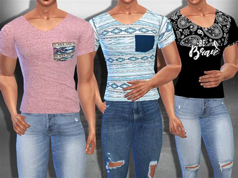 Ethnic T Shirt Pack By Saliwa At Tsr Sims 4 Updates