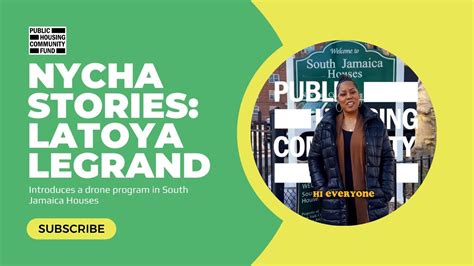 Nycha Stories Meet Latoya Legrand And Learn More About Her Nonprofit Projects 2 Projects Youtube