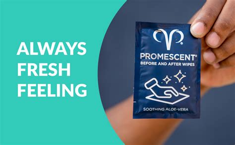 Promescent Flushable Wet Wipes For Adults With Aloe Vera Personal Cleansing Intimate Hygiene