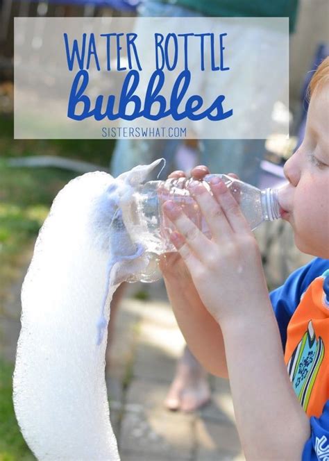 Water Bottle Bubbles Seven Thirty Three Water Bottle Crafts Diy
