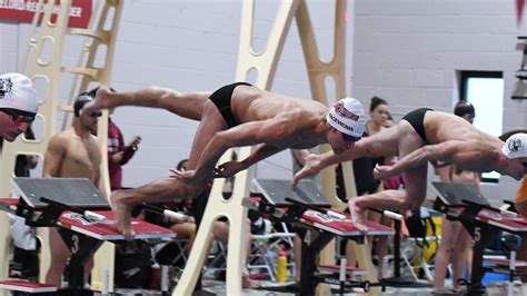 Mens Swimming And Diving Topped In Regular Season Finale Rider