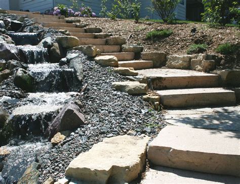 You could try to change the slope of your yard. RockStep Landscaping Step Stones for Gardens, Yards,