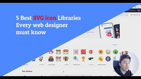 5 Best Svg Icon Libraries Free Youtube